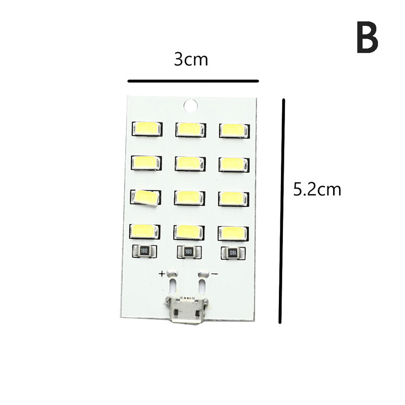 LED USB แสงมือถือไฟฉุกเฉิน Camping Lighting Board