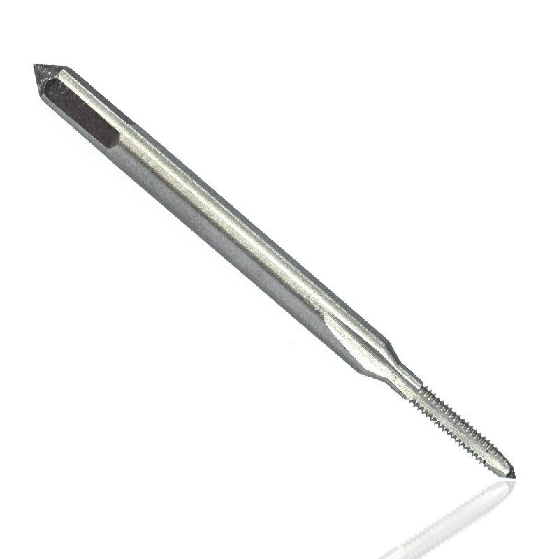 Grifo métrico de rosca HSS 6542, minibroca para máquina de flauta recta, tornillo, M1, M1.2, M1.4, M1.6, M1.7, M1.8, 1 ud.