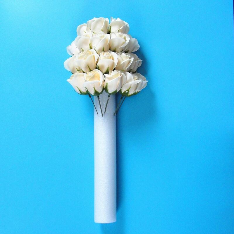 1Pcs Wedding Event Party Props Foam Strip Cylindrical DIY Cotton Strip 51*4cm Flower Arrangement Base Sponge Stick