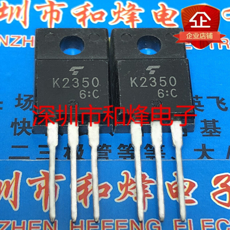 K2350 2SK2350 TO-220F 200V 8.5A, 5 – 10 pièces, nouveau et ORIGINAL, en STOCK