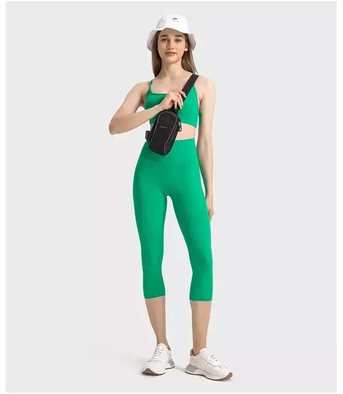 Lemon Women Align pantaloncini sportivi pantaloni a vita alta Yoga Fitness Leggings 19 "esercizio all'aperto pantaloncini da ciclismo pantaloni abbigliamento sportivo