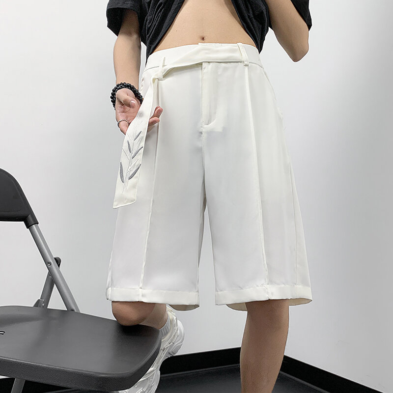 Été Casual Shorts Hommes Mode Aadt Fit Tendance Décontractée Portant Des viser Décontractés Corée Streetwear viser Courts Plus La Taille M-XXXXXL