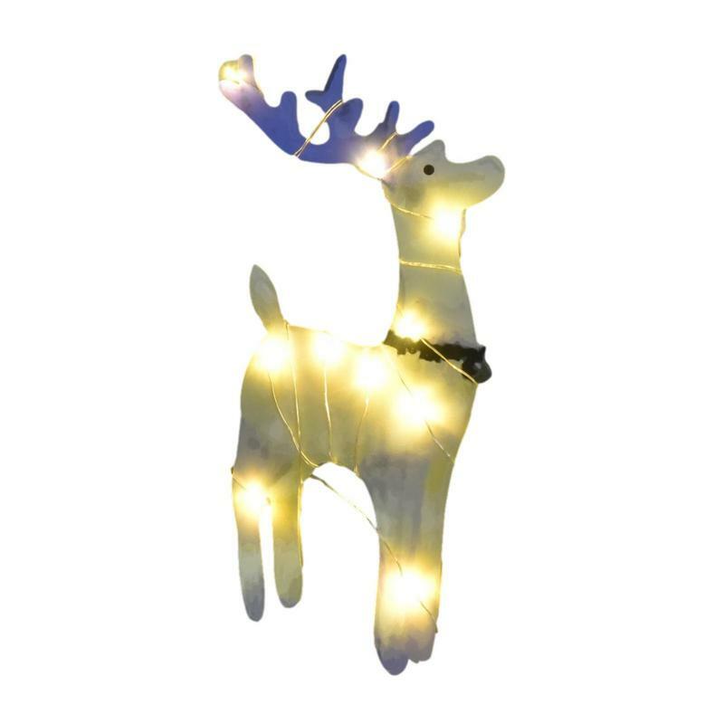 Light Up Reindeer Decor Christmas Deer Outdoor Decoration Reindeer Christmas Decoration Light Up Display Outdoor Lighted Holiday