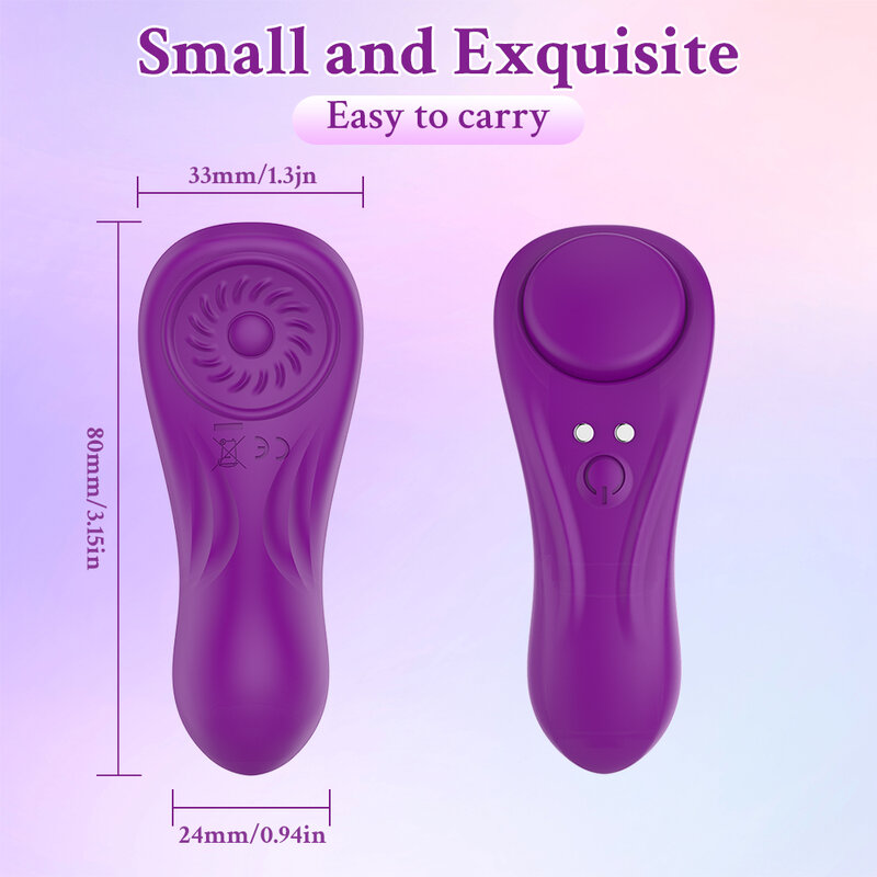 Clitoris Sucker Finger Speelgoed Vibrators Draagbare Slip Vibrator Afstandsbediening Meerdere Stimulatie Clitoris Vibrator Seksspeeltjes