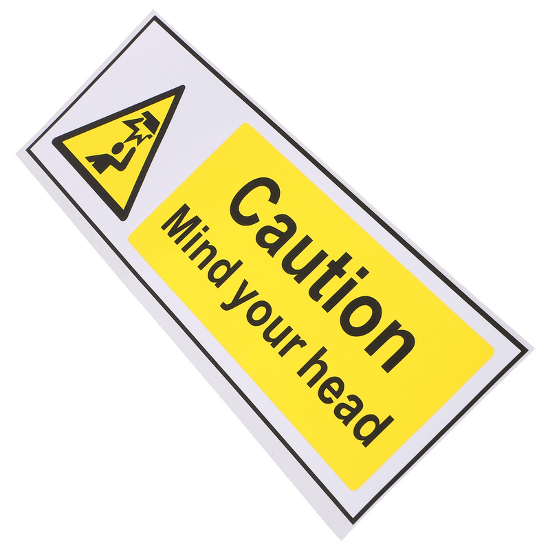 Stickers Adhesive Caution Decal Collision Sticker for Factory Equipment