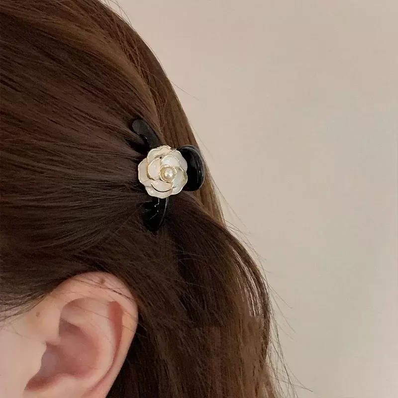 Klip Cakar Rambut Antik Bunga Kecil Cantik untuk Wanita Anak Perempuan Bando Jepit Rambut Retro untuk Ornamen Hiasan Kepala Aksesori Rambut