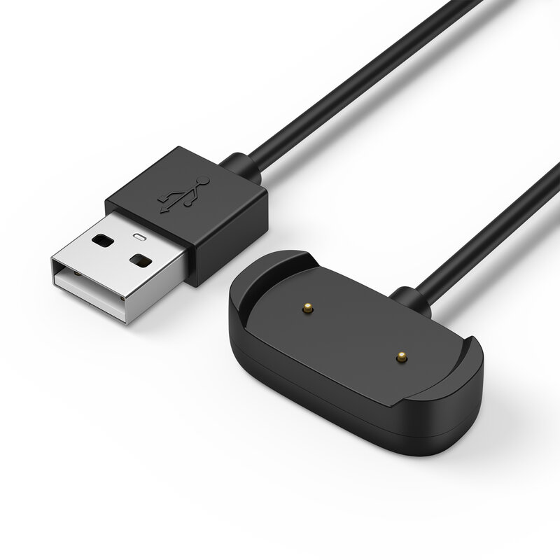 Kabel pengisi daya USB untuk Amazfit GTR 2/GTR 2e/Pop Pro/Bip U Pro, pengisi daya USB untuk Amazfit Bip 3 Pro/GTS 2e/GTS 2 mini/t-rex Pro