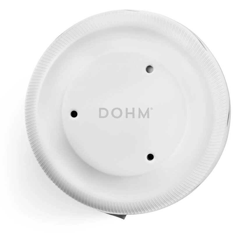 Yogoune-Dohm White Noise Machine, Branco, Tom Ajustável, Melhora o Sono e a Concentração, Branco, Único Ventilador