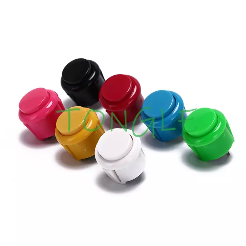 Sanwa – bouton poussoir silencieux obsc-24mm, 1 pièce, copie, kit de bricolage, joystick de jeu d'arcade