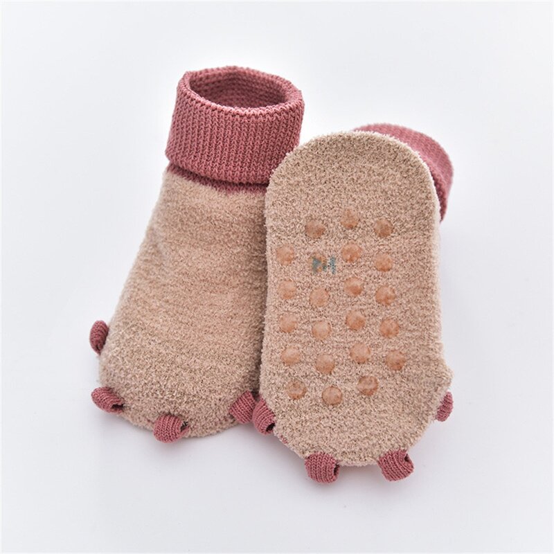Neue süße Herbst und Winter Neugeborenen Socken lässig warme Baby Fuß socke
