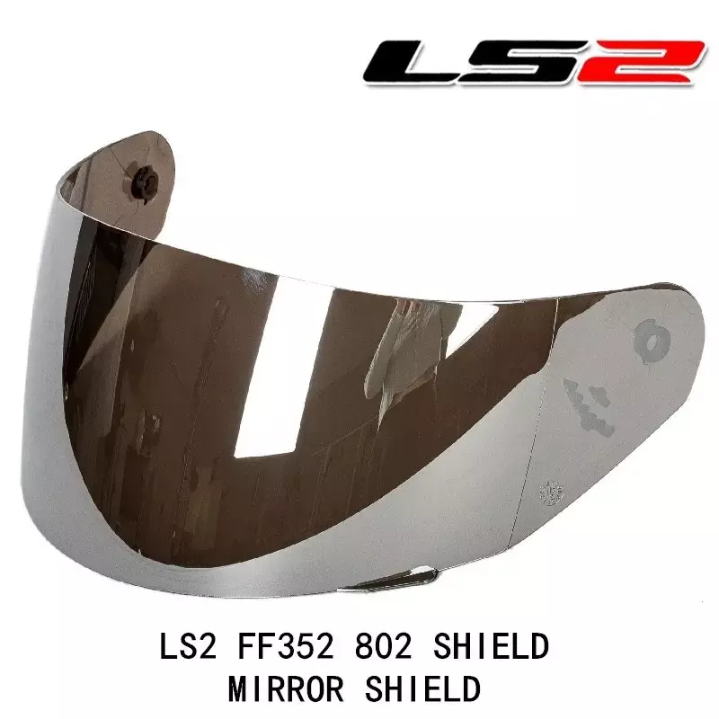 Visera de cristal para casco de motocicleta, visera completa para LS2, FF352, FF351, FF802, FF369, FF384, MHR-FF-15