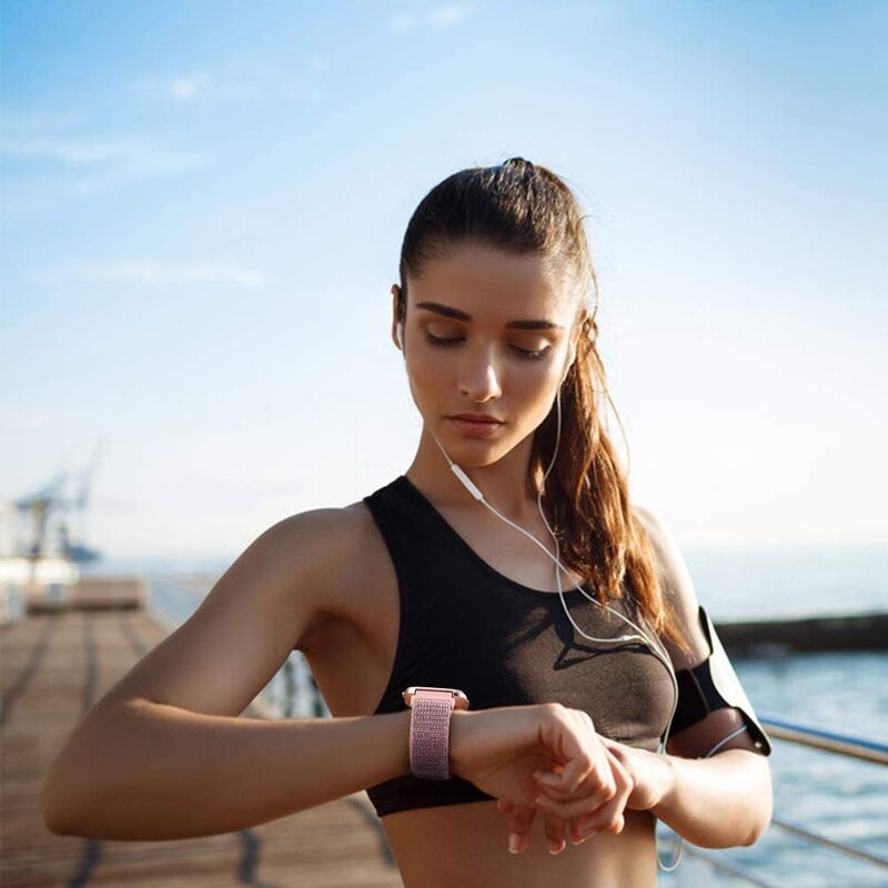 22Mm Nylon Lusband Voor Amazfit Balance Smartwatch Vervangende Armband Sport Horlogeband Correa Voor Amazfit Balansband
