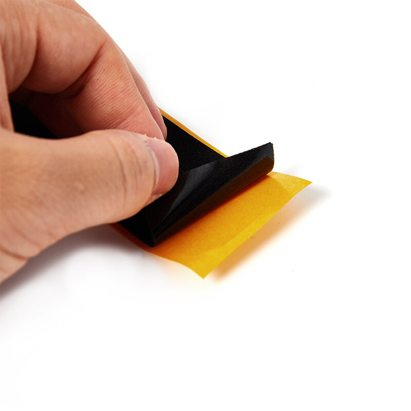 10 pz tastiera Grip nastri tastiera in legno nero Deck Uncut Tape adesivi in schiuma nera Grip Tape adesivi