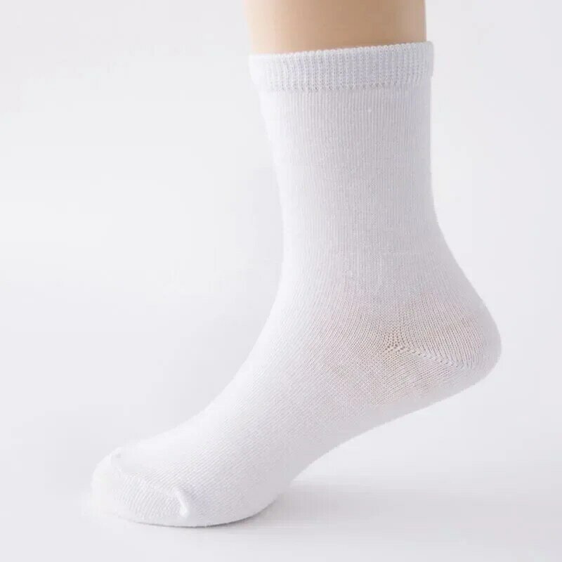 5Pairs/Lot Spring Autumn Cotton Socks Children Boys Girls Socks For 1-9 Years