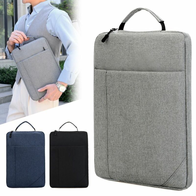 Сумки для планшетных ПК, сумка для хранения данных и встреч, Защитная сумка для ноутбука, сумка для офиса и документов, мужские портфели, деловой пакет для ноутбука