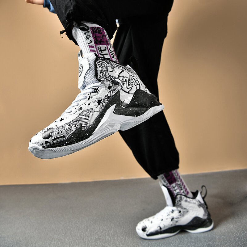 Мужская Баскетбольная обувь Легкие кроссовки Унисекс Тренировочная обувь Повседневные спортивные мужские кроссовки