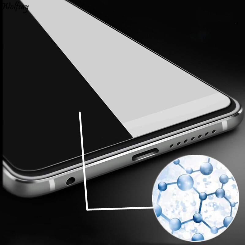 Protector de pantalla de teléfono transparente con pegamento completo, vidrio templado de 6,67 pulgadas para Oppo A60 A 60