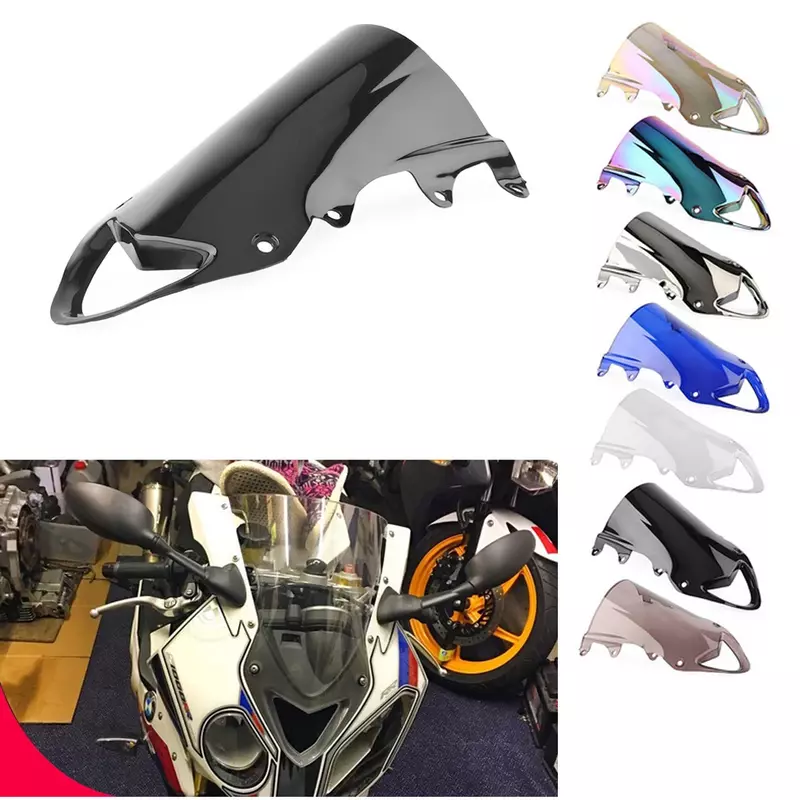 Protector Deflector de parabrisas para motocicleta, accesorio para BMW S1000RR S1000 RR S 1000 RR 2009-2012 2013 2014