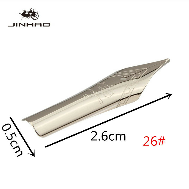 Jinhao – stylo à plume universel 0.5mm, 2 pièces, peut utiliser toutes les séries de fournitures de papeterie pour étudiants