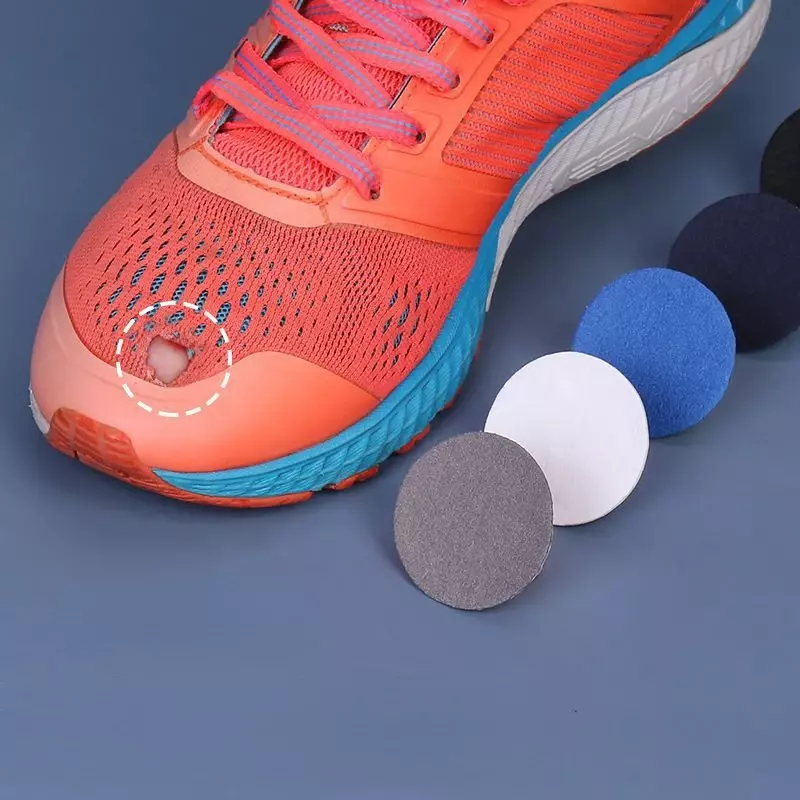 Scarpe da ginnastica toppe per scarpe tomaia riparazione solette Patch Vamp Repair support sottopiede per scarpe protezione per tallone accessori antiusura foderati