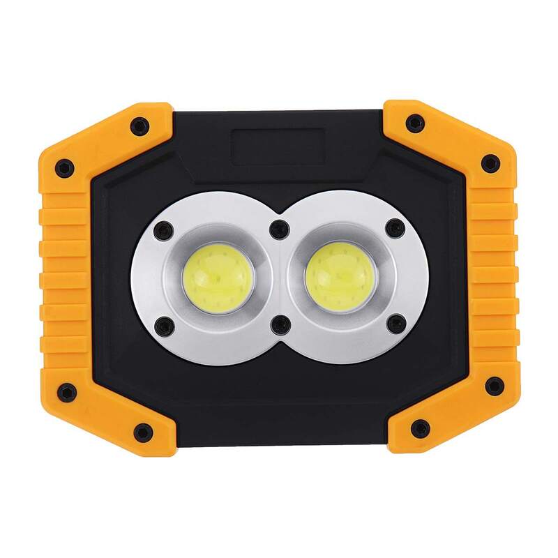30 واط المحمولة LED الأضواء LED ضوء العمل 3 طرق مقاوم للماء USB قابلة للشحن للتخييم في الهواء الطلق مصباح الطوارئ مصباح يدوي