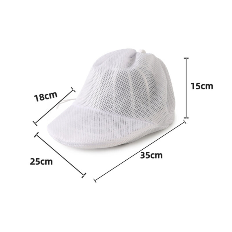 1pcs Anti Deformation Hat Washer Hat Cleaning Kit Hat Washer Cage With Laundry Bag Multifunctional Baseball Cap Hat Washer