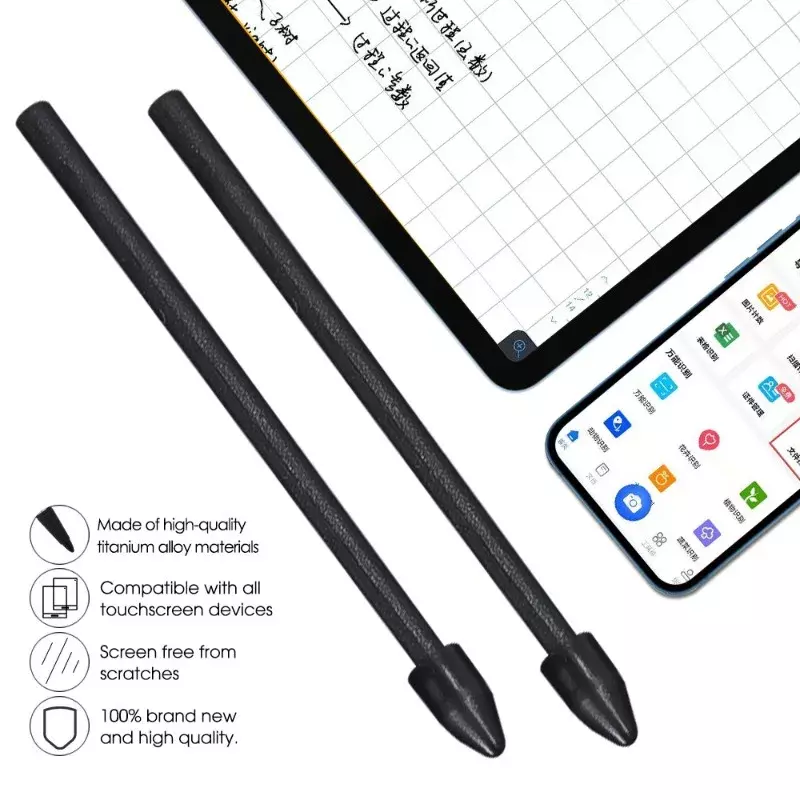 1Set pensil Tablet sentuh, ujung pensil Tablet pengganti Stylus SPen untuk Samsung Galaxy Tab S7/S7 Plus S9/S9 Plus/S9 Ultra Note 20/20 Ultra