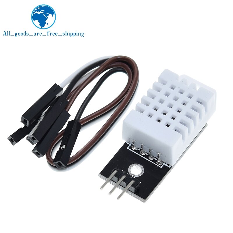 Цифровой датчик температуры и влажности DHT22, модуль AM2302 + печатная плата с кабелем для Arduino