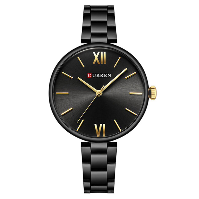 Curren Top Brand Gold Watch for Women Luxury Quartz Wristwatches Women's Gifts Fashion Ladies Waterproof Clock Reloj Para Mujer
