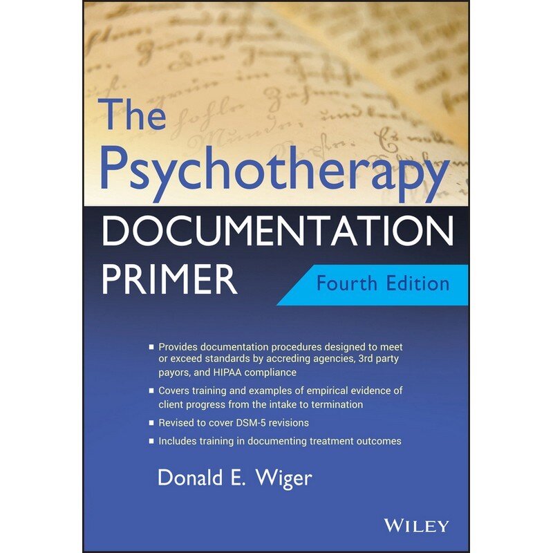 De Psychotherapie Documentatie Primer, Vierde Editie
