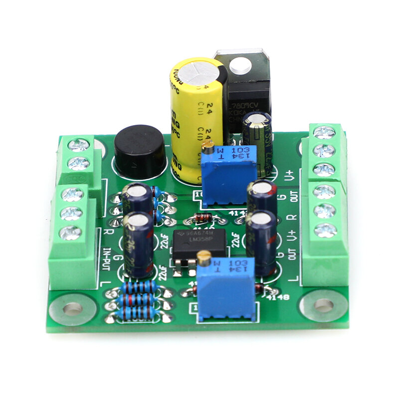 Tablero de controlador medidor de Audio de nivel VU + medidor de VU de 2 piezas con entrada de CA de 9V-20V, medidor de presión de sonido de Color cálido