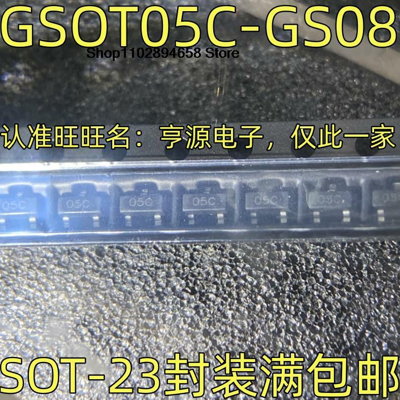 Piezas de 5 GSOT05C-GS08, SOT-23, O5C, 05C