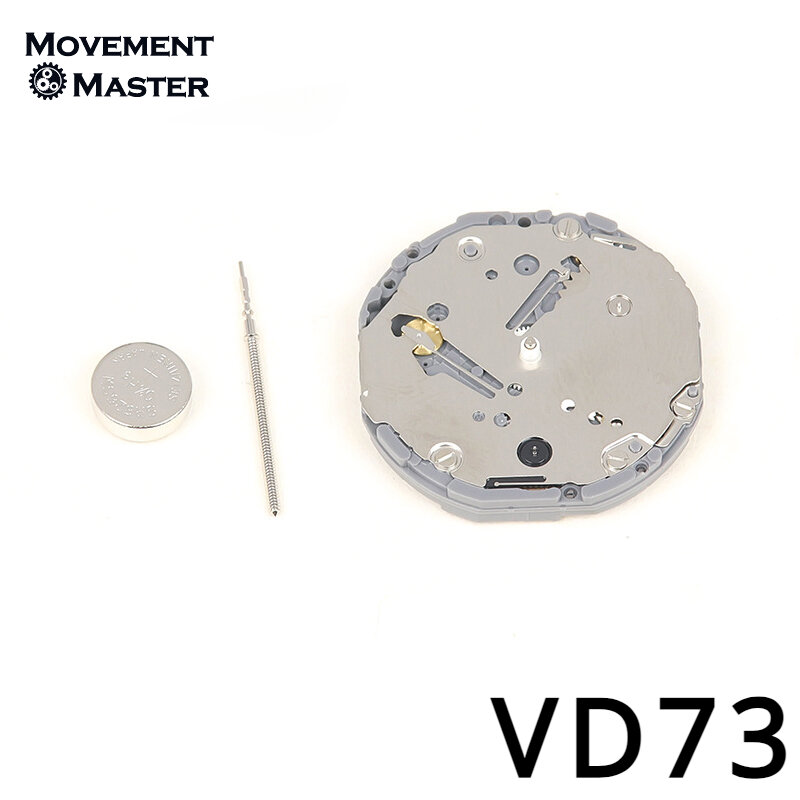 حركة كوارتز VD73 يابانية ، إكسسوارات ساعة ، جديدة