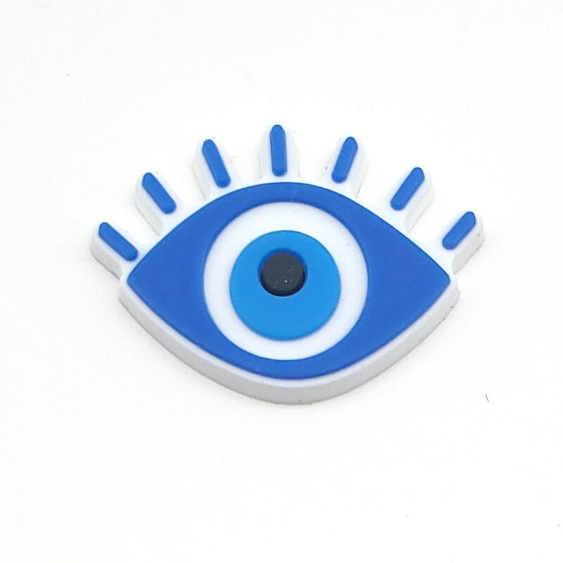 10Pcs/Set Eye Series Shoe Charms Cartoon PVC Shoe Decoration For Shoe Buckle Gift Shoe Accessories