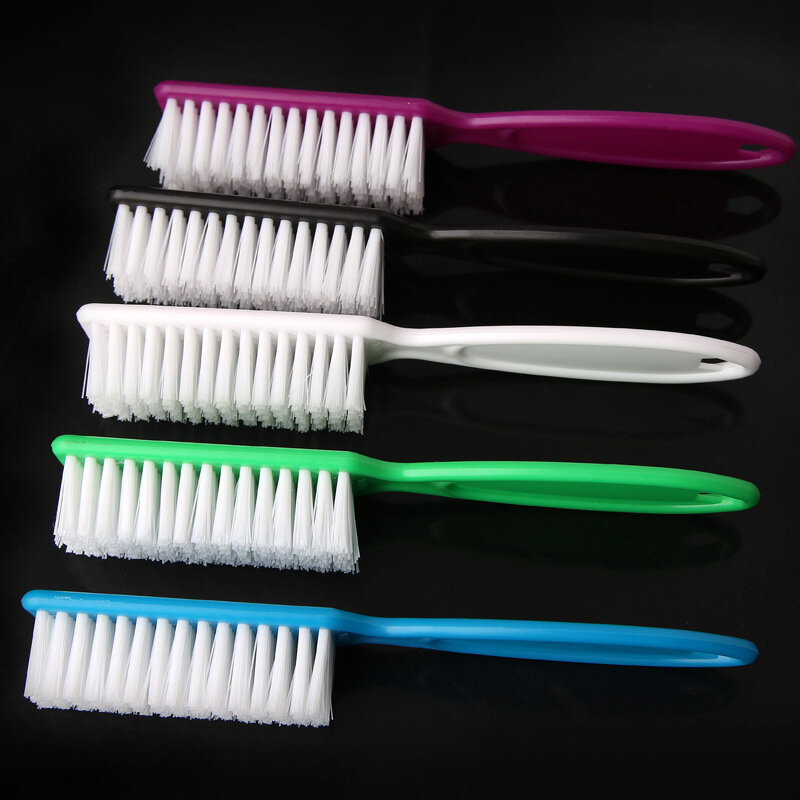 2022 New Plastic Nail Cleaning Brush Remove Dust Powder Cleaner for Acrylic UV Gel Nails Art Manicure Care Accessories