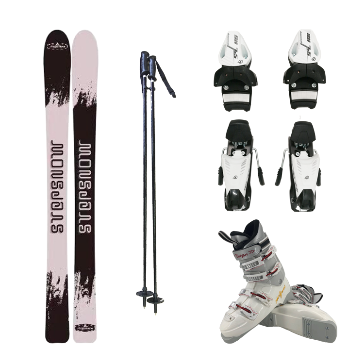 Esqui de montanha e snowboard alpino, novo design, 2020