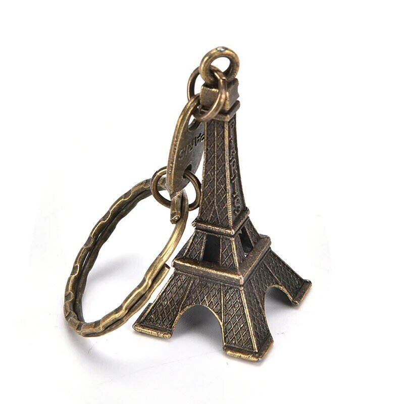 LLavero de modelo de Mini Torre Eiffel, llavero de Torre Eiffel, figuritas de Torre Eiffel, llavero de modelo creativo para regalo de Navidad
