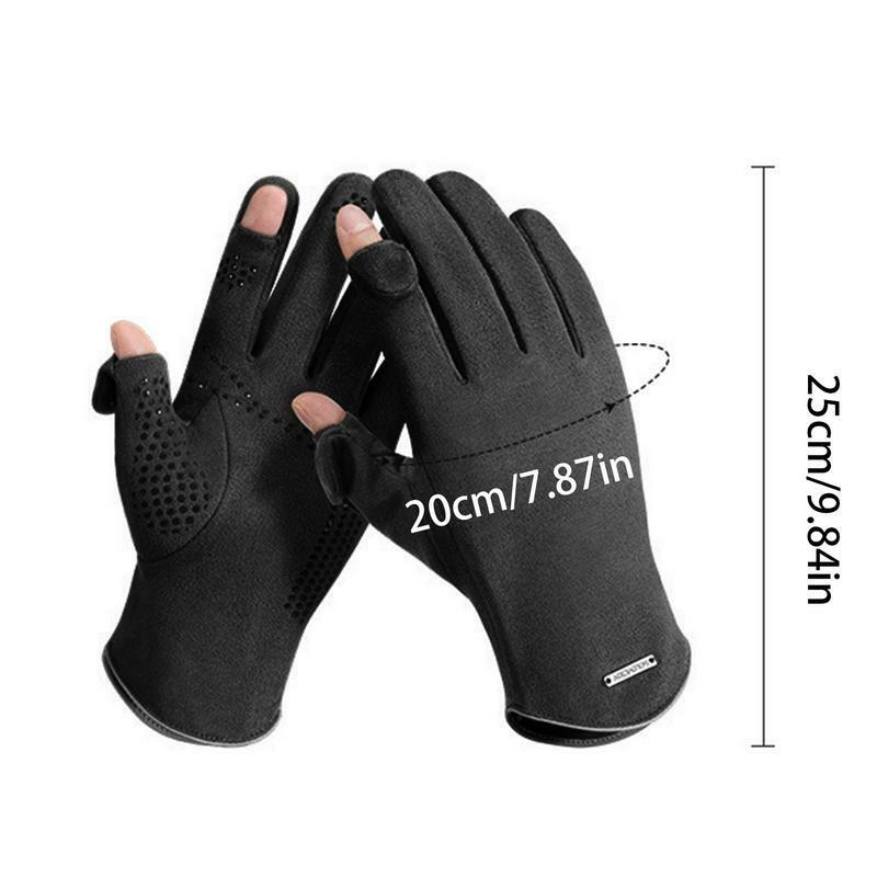 Winter Waterproof Men's Gloves Windproof Sports Fishing Touchscreen Driving Motorcycle Ski Non-slip Warm Cycling Gloves