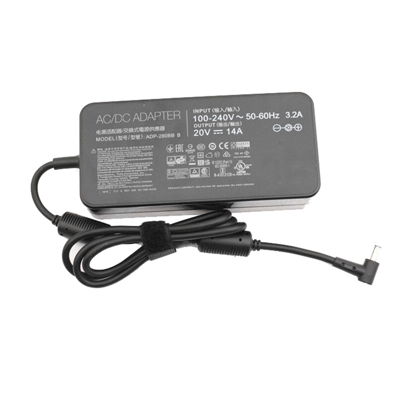 20V 14A 280W 6.0*3.7Mm Charger ADP-280BB B Laptop Adapter Voor Asus PG35V Rog GX551QS GX551QR GX703HS GX703HR GX703HM G732LWS