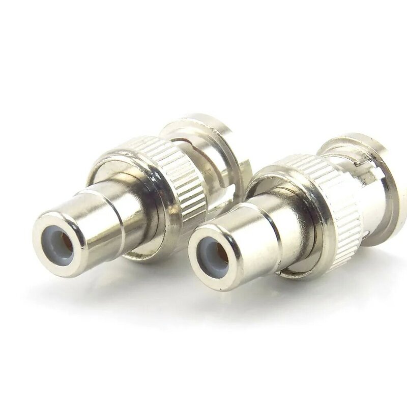1pc/10pcs BNC male TO RCA female Plug COAX Adapter Connector plug  F/M Couple for Security System Video CCTV Camera H10