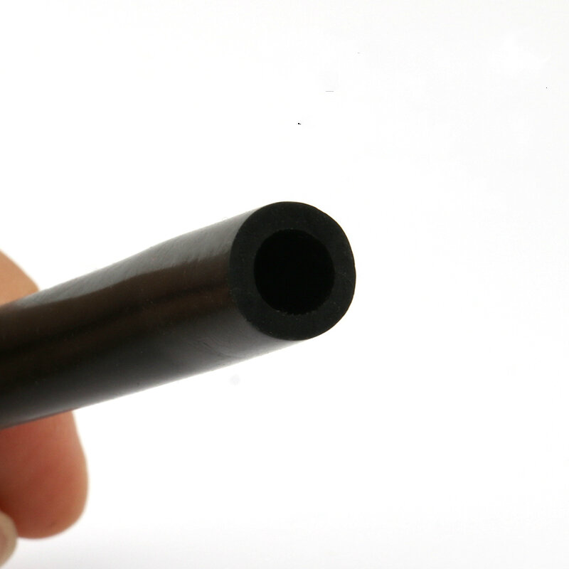 Tubo de silicona negro de 2x3mm 2x3mm 2x4mm, tubo de manguera de goma de silicona de color negro, antienvejecimiento, Alta Temperatura