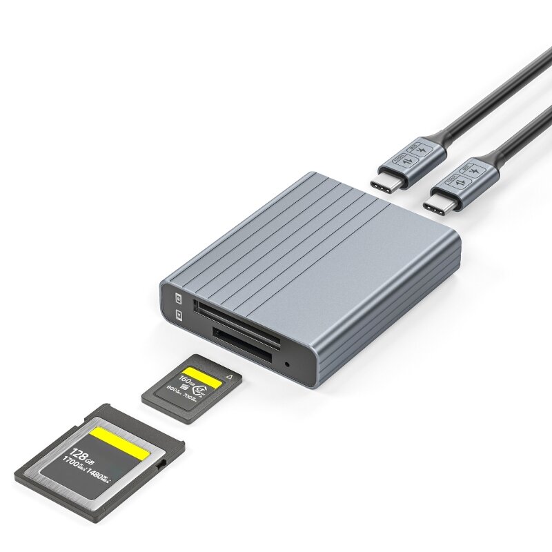 2023 새로운 USB CFexpressType A/B 카드 리더기, 10Gbps USB 3.1 Gen2 CFMemory 카드 어댑터