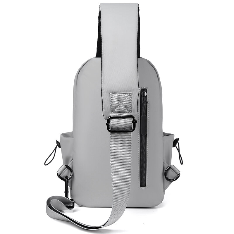 ذكر Crossbody حقيبة صدر للرجال موضة عادية مقاومة للماء حقيبة رافعة للرجال برو مخصص شعار 슬링백