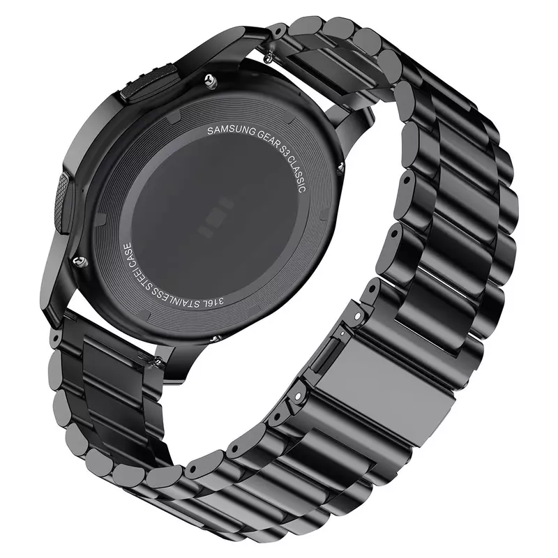 Pulseira de pulseira de aço inoxidável, pulseira para Smartwatch Garmin Vivoactive 5, Metal Correa, 20mm