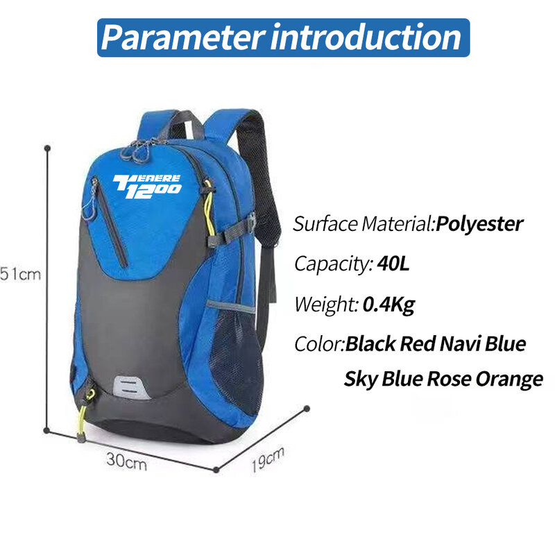 For Yamaha Super Tenere 700 1200 XT TENERE700 TENERE1200 XTZ700 XT1200Z Men waterproof Backpack moto bag Motorcycle accesssories