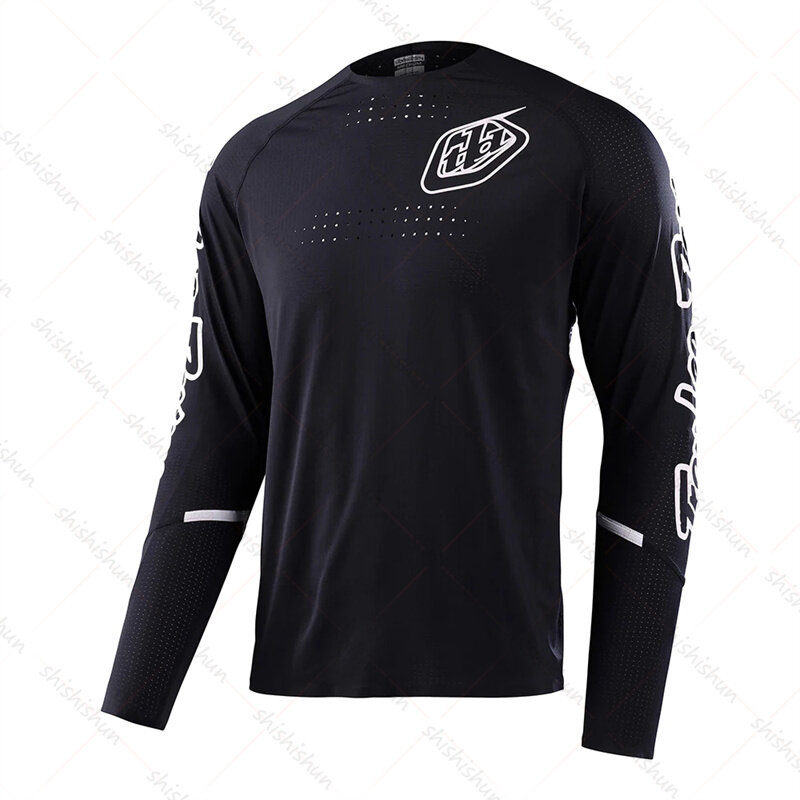 Camiseta de Equipo de Motocicleta para hombre, jersey de bicicleta de montaña, MTB, enduro, DH, MX