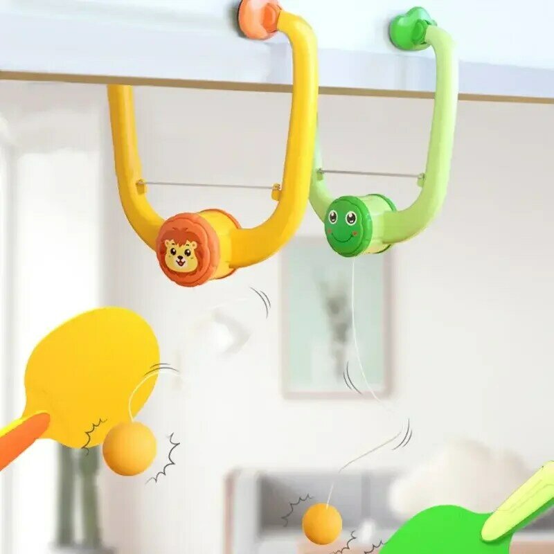 Children's Hanging Table Tennis Training Toy Creative Exerciser for Door Pingpong Interaction Trainer for Sports Indoor Bedroom