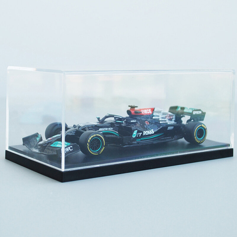 Skala 1:43 Przezroczysta akrylowa twarda okładka Gablota na model samochodu Figurka kolekcjonerska Miniatura