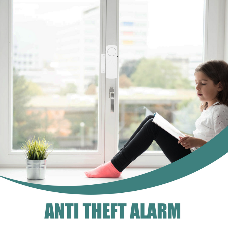 Alarm drzwi z czujnikiem ruchu Drzwi domowe i dzwonek bezpieczeństwa w domu