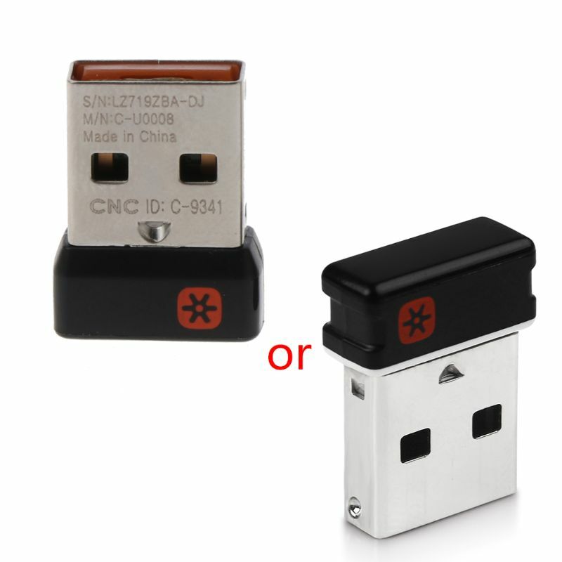 Bezprzewodowy odbiornik Dongle Unifying Adapter USB do klawiatury myszką K400 do myszy MX M905 M505 M510 M705 M325 M950